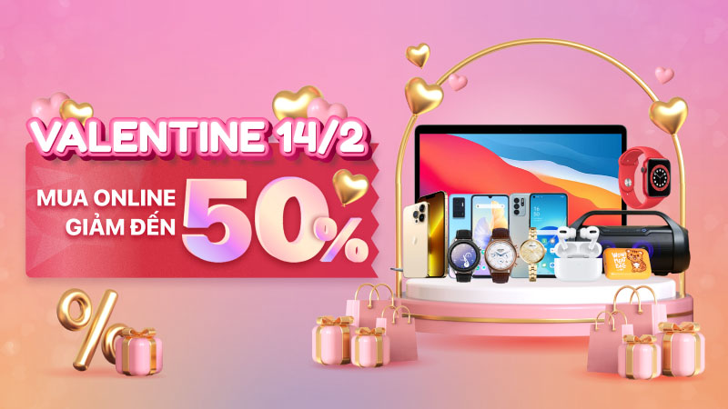 Chương trình giảm giá nhân dịp Valentine cực sốc