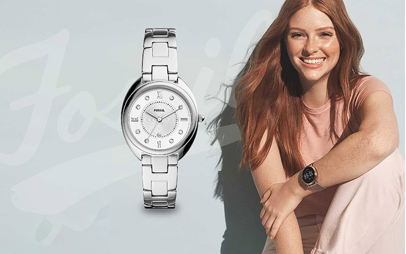 Fossil ES5069 là mẫu đồng hồ nữ có thiết kế thanh lịch, rất mỏng nhẹ và tinh tế