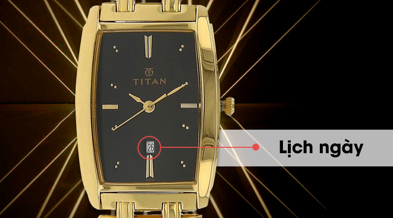 Ảnh minh họa đồng hồ nam Titan 1163YM03