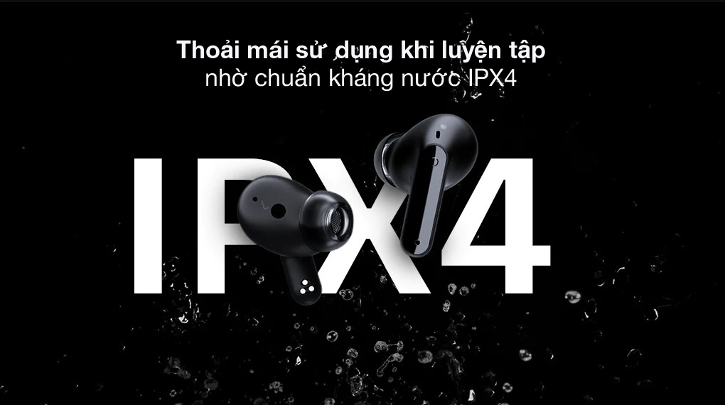 Tai nghe Bluetooth True Wireless LG TONE-FP8 đạt chuẩn kháng nước IPX4