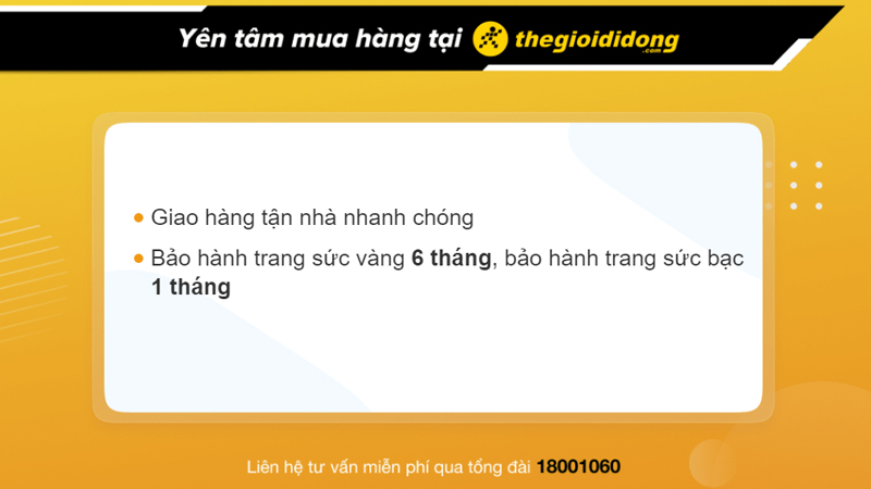 Chính sách bảo hành hấp dẫn