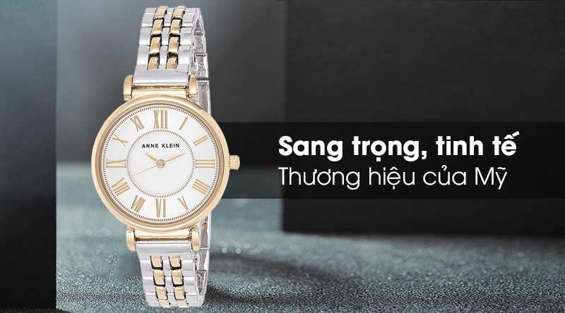 Đồng hồ Nữ Anne Klein AK/2159SVTT có thiết kế sang trọng, tinh tế