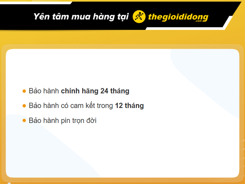 Ch&iacute;nh s&aacute;ch bảo h&agrave;nh đồng hồ si&ecirc;u hấp dẫn tại Thế Giới Di Động