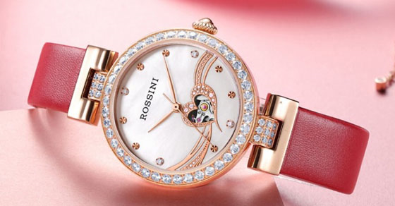 Top 6 đồng hồ nữ dây da Rossini sang trọng dành riêng cho các nàng