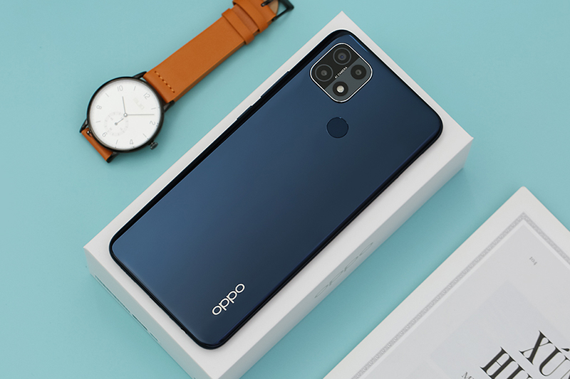 Điện thoại OPPO A15s sở hữu thiết kế trẻ trung, hiện đại