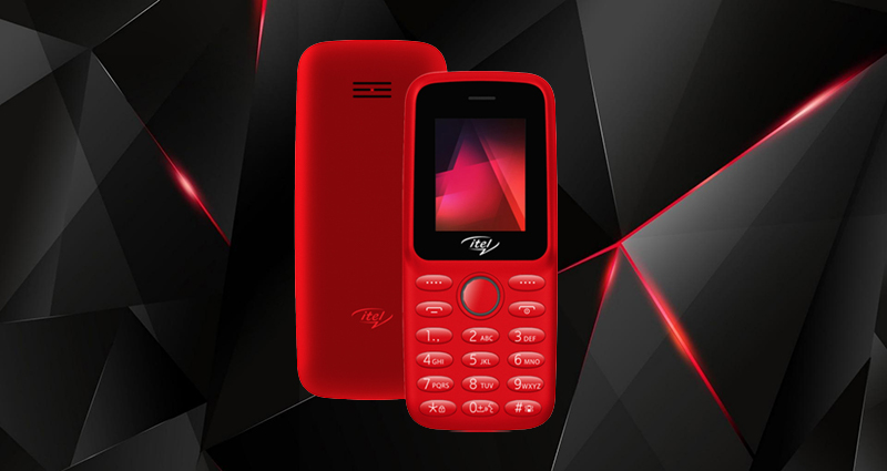 Điện thoại Itel Value 100 sở hữu thiết kế nhỏ gọn