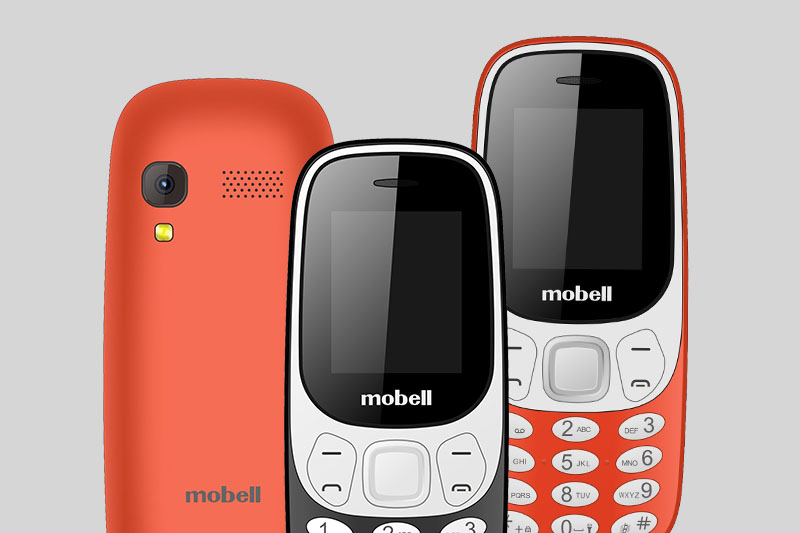 Điện thoại Mobell C310 sở hữu màn hình rộng 1.77 inch