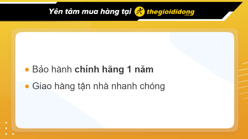 Chính sách bảo hành tại Thế Giới Di Động