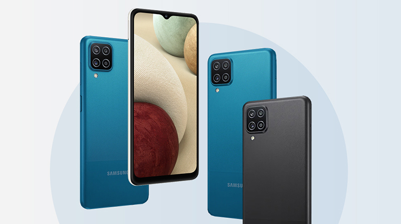 Điện thoại Samsung Galaxy A12 4GB (2021) nổi bật với cụm 4 camera sau chuyên nghiệp