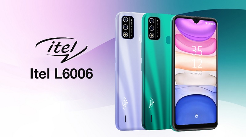 Điện thoại Itel L6006 thiết kế tinh giản