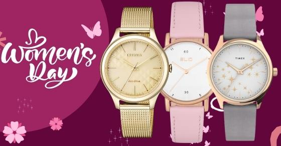 Đồng hồ thời trang nữ - món quà 8/3 ý nghĩa tặng người phụ nữ bạn yêu