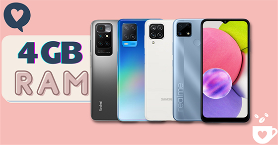 Top 6 điện thoại RAM 4GB giá rẻ đáng mua nhất tại Thế Giới Di Động