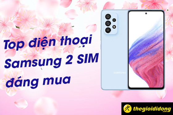 Top 10 điện thoại Samsung 2 SIM tốt nhất giá rẻ đáng mua nhất tại TGDĐ