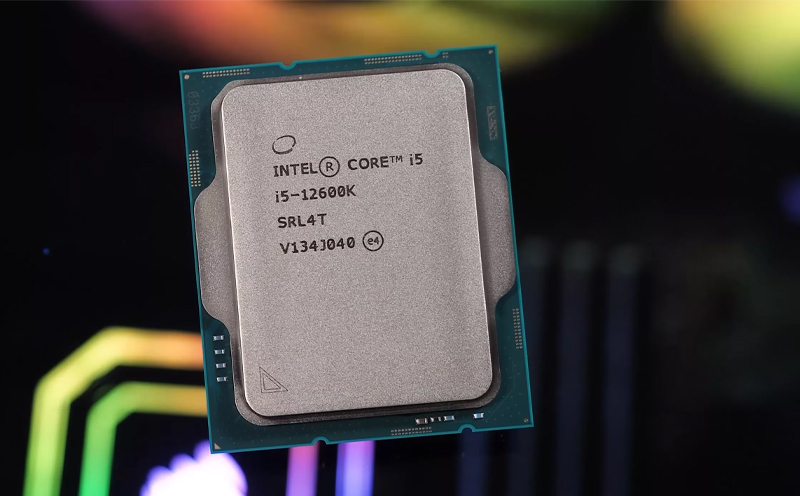 Ảnh minh họa chip Intel Core i5-12600K