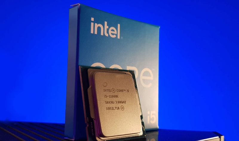 Ảnh minh họa chip Intel Core i5-11600K