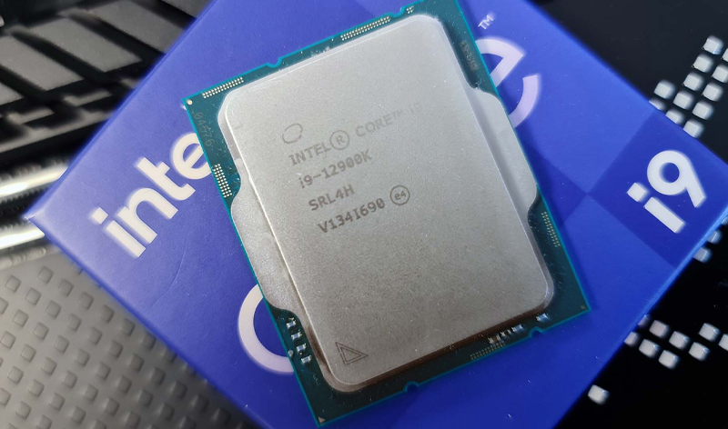 Ảnh minh họa chip Intel Core i9-12900K