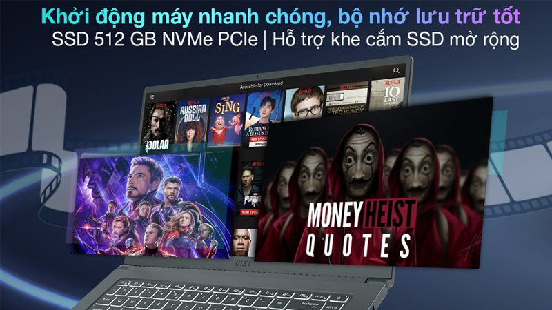 Laptop MSI Prestige 15 A11SC i7