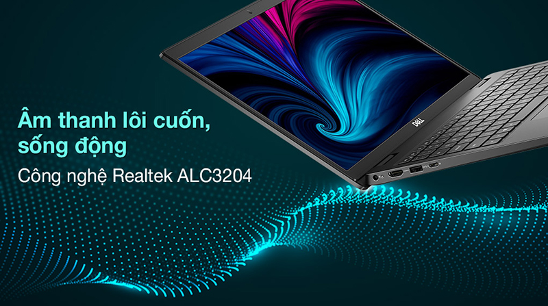 Laptop được trang bị công nghệ âm thanh Realtek ALC3204