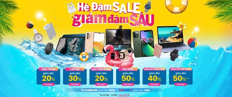 Hè đậm sale - Giảm đạm sâu