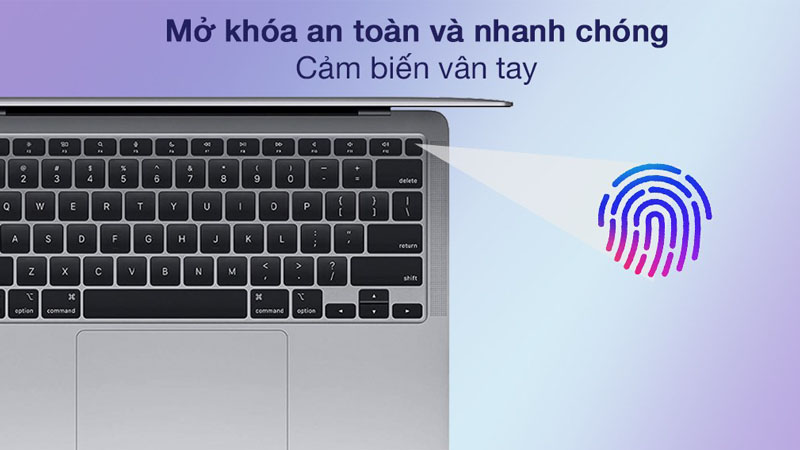Kho&aacute; cảm biến bằng v&acirc;n tay, tăng t&iacute;nh bảo mật