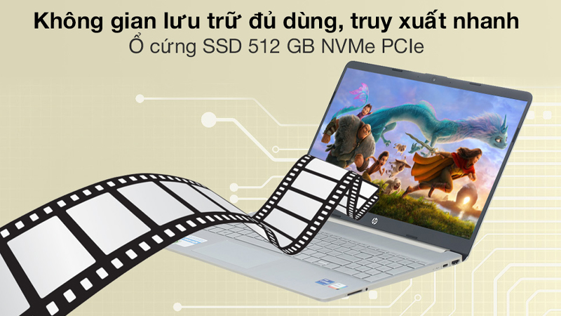 Laptop HP 15s fq2556TU i7 1165G7