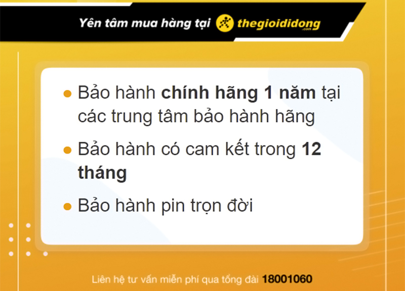 Ch&iacute;nh s&aacute;ch bảo h&agrave;nh đồng hồ thời trang tại Thế Giới Di Động