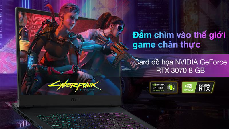 Laptop MSI Gaming GE66 Raider 11UG i7 11800H (258VN)