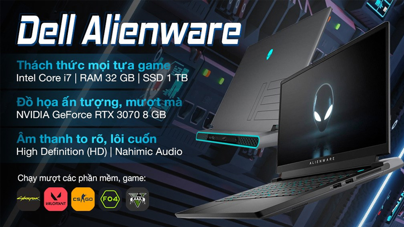 Laptop Dell Gaming Alienware m15 R6 i7 11800H (P109F001DBL)