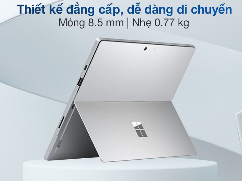 Surface Pro 7 Plus i5 sở hữu RAM 8 GB chuẩn LPDDR4X