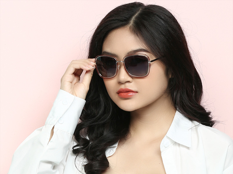 Mắt kính Jubilant J85015_55_GUN2 được thiết kế kính kiểu hình vuông