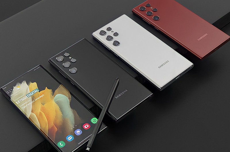 Galaxy S22 Ultra được ra mắt với 4 phi&ecirc;n bản m&agrave;u sắc