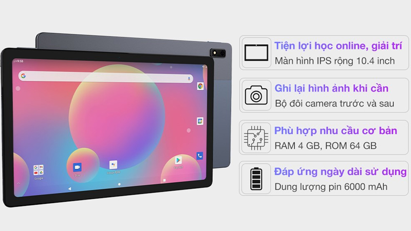 Cấu hình máy tính bảng Masstel Tab 10.4