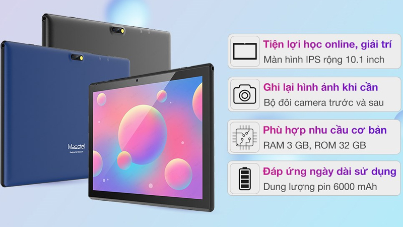 Cấu hình máy tính bảng Masstel Tab 10A 