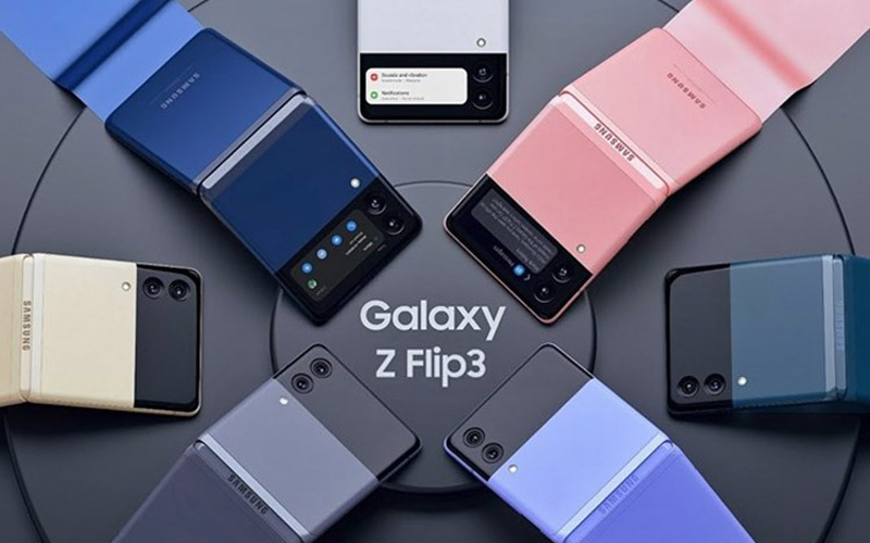 Z Flip 3 có phần đa dạng hơn với nhiều phiên bản màu phong phú