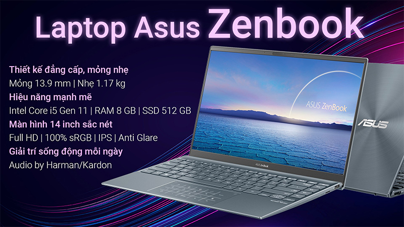 Laptop Asus ZenBook UX425EA (KI839W)