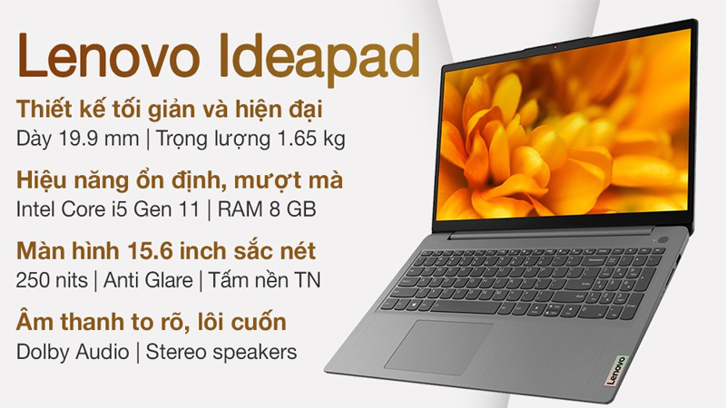 Laptop Lenovo Ideapad 3 15ITL6 i5