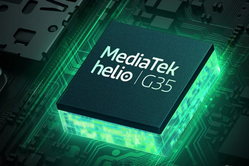 Chip MediaTek Helio G35 cho hiệu năng hoạt động mạnh mẽ hơn