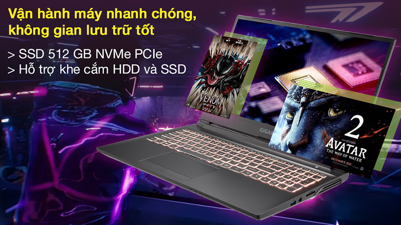 Laptop Gigabyte Gaming G5 (KC-5S11130SB)