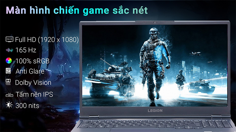 Laptop Lenovo Gaming Legion 5 15ITH6 (82JK00FNVN)