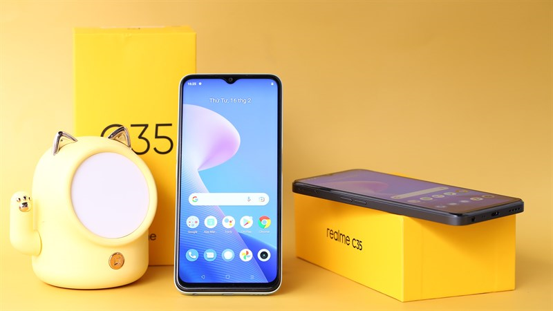 Hiệu năng của Realme C35 c&oacute; phần nhỉn hơn Realme C21Y