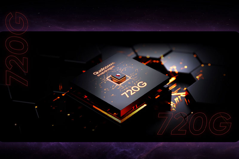 Realme 8 Pro được trang bị vi xử lý khủng - Snapdragon 720G 8 nhân