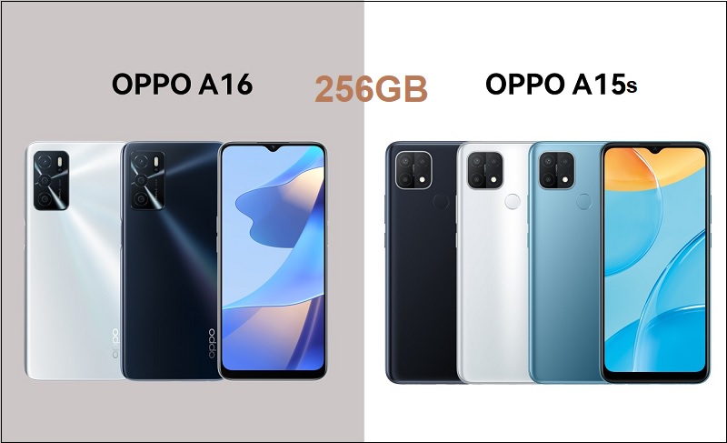 hp oppo a15 dan a16