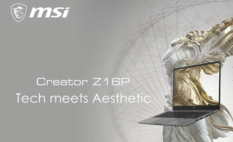 MSI Creator Z16P 2022 là phiên bản laptop cao cấp của nhà MSI nổi bật với nhiều ưu điểm