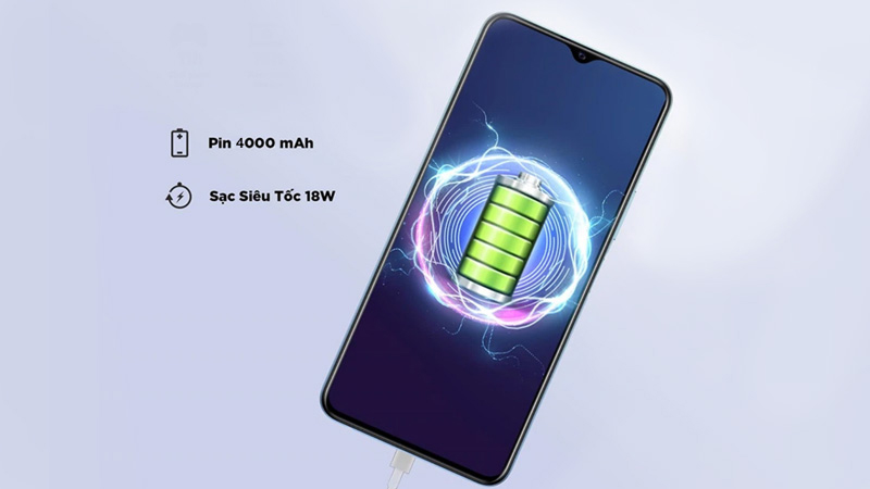 Trải nghiệm thoải mái với dung lượng pin từ 4000 mAh trở lên