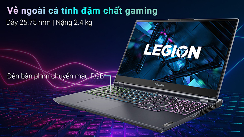 Laptop sở hữu thiết kế ấn tượng với chiếc logo nổi bật tr&ecirc;n lớp vỏ nhựa bền chắc