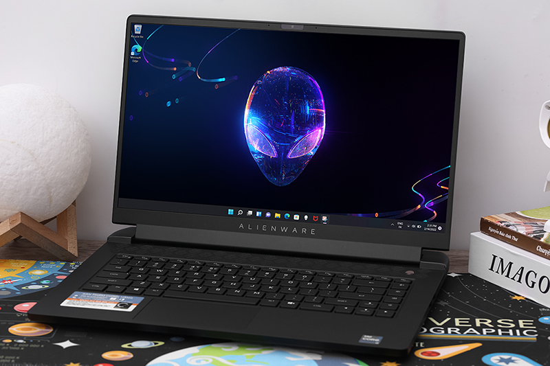  Laptop Dell Gaming mang vẻ ngo&agrave;i độc đ&aacute;o, độ nhận diện cao c&oacute; t&iacute;ch hợp đ&egrave;n LED 