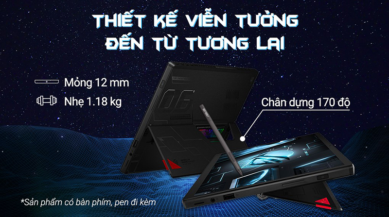 Laptop Asus ROG mang thiết kế sang trọng, đẳng cấp
