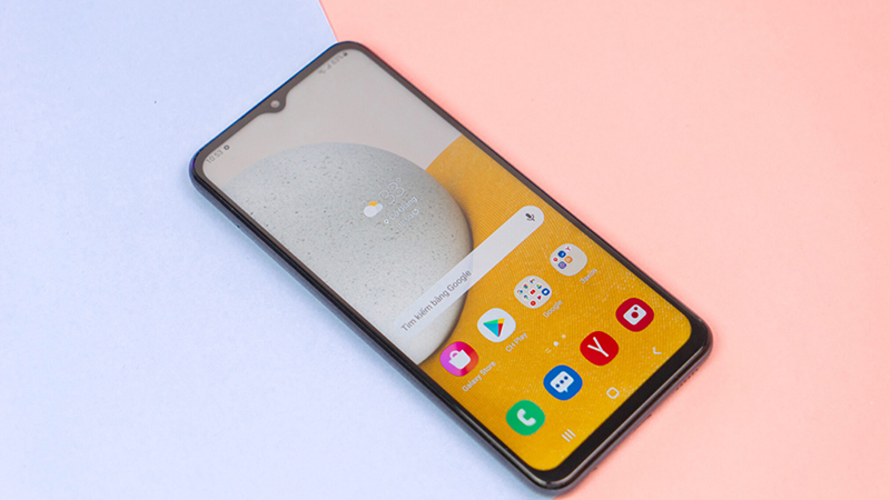 M&agrave;n h&igrave;nh Samsung Galaxy A12 độ ph&acirc;n giải cao