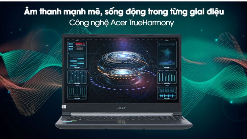 Âm thanh mạnh mẽ, sống động