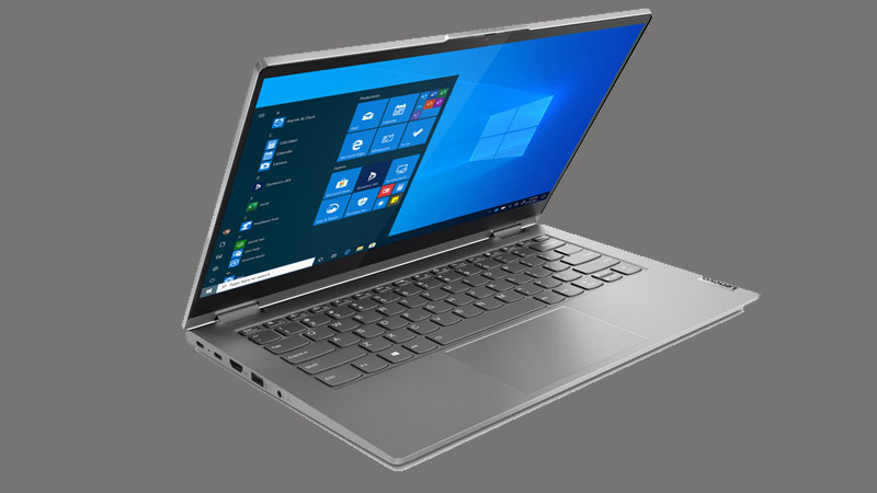 Laptop Lenovo ThinkBook 14s Yoga ITL (20WE007NVN) có vỏ làm bằng kim loại vô cùng sang trọng